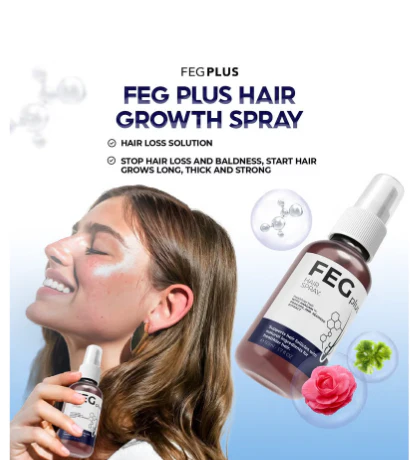Professional Derma Stamp& FEG PLUS Hair & Beard Growth Serum